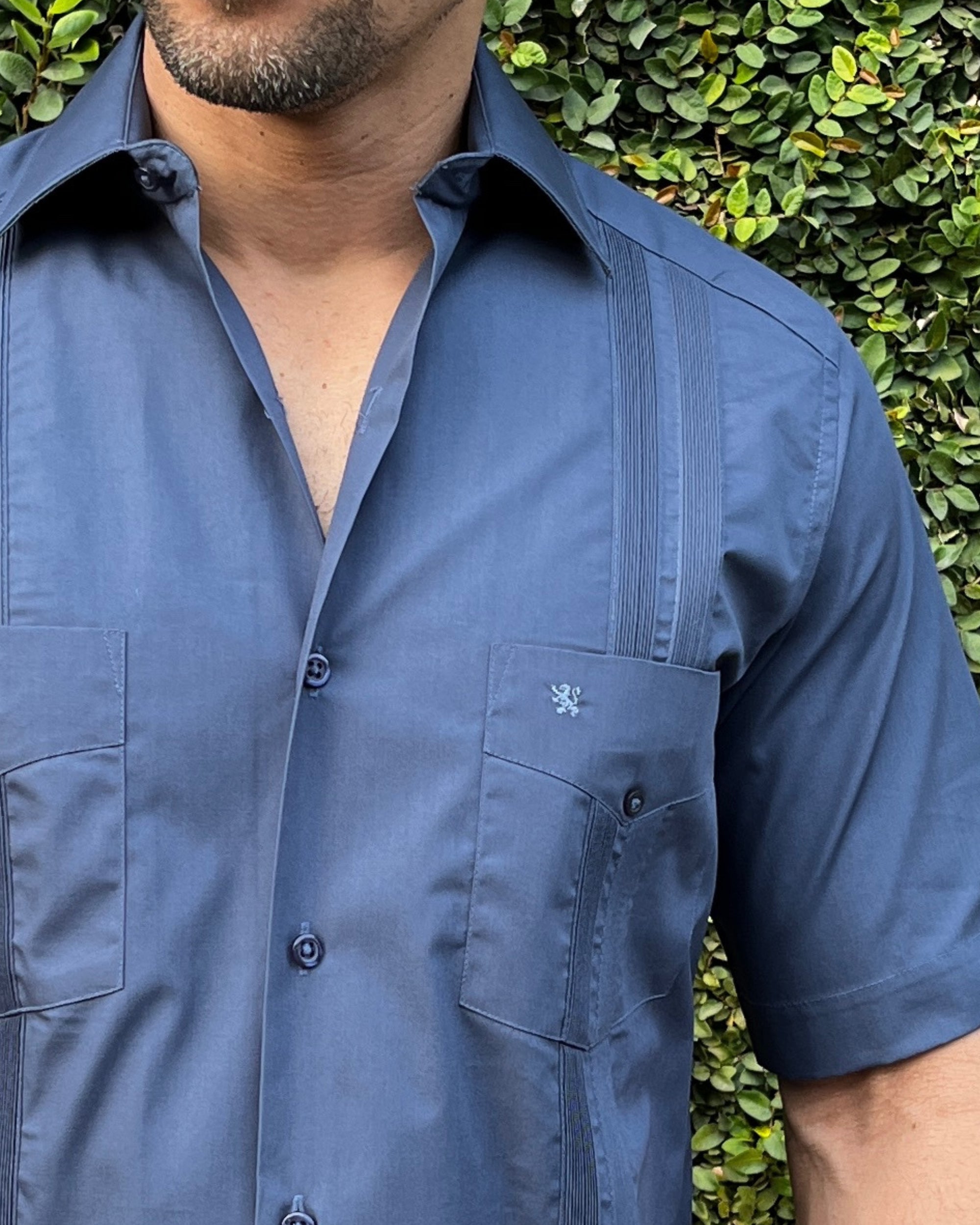 GUAYABERA MANCHESTER PIZARRA ATENCO