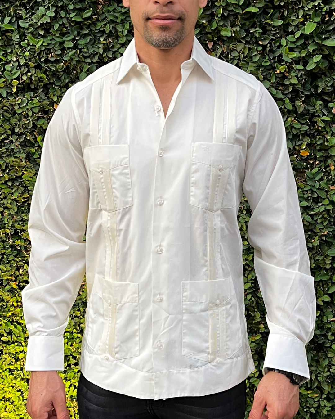 GUAYABERA HUESO TABASCO