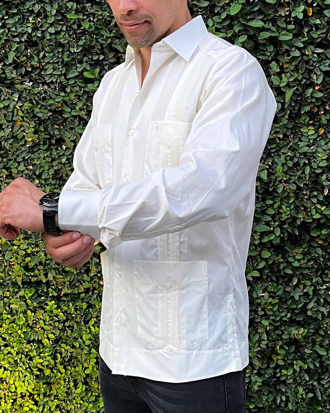 GUAYABERA HUESO TABASCO