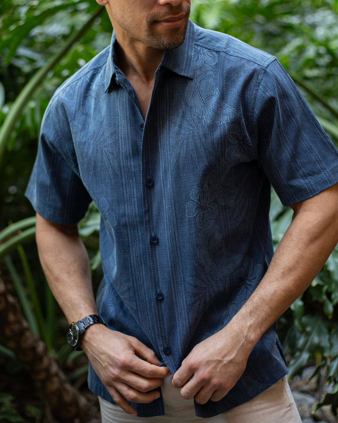 CAMISOLA TOMMY BAHAMA OXFORD DUSK