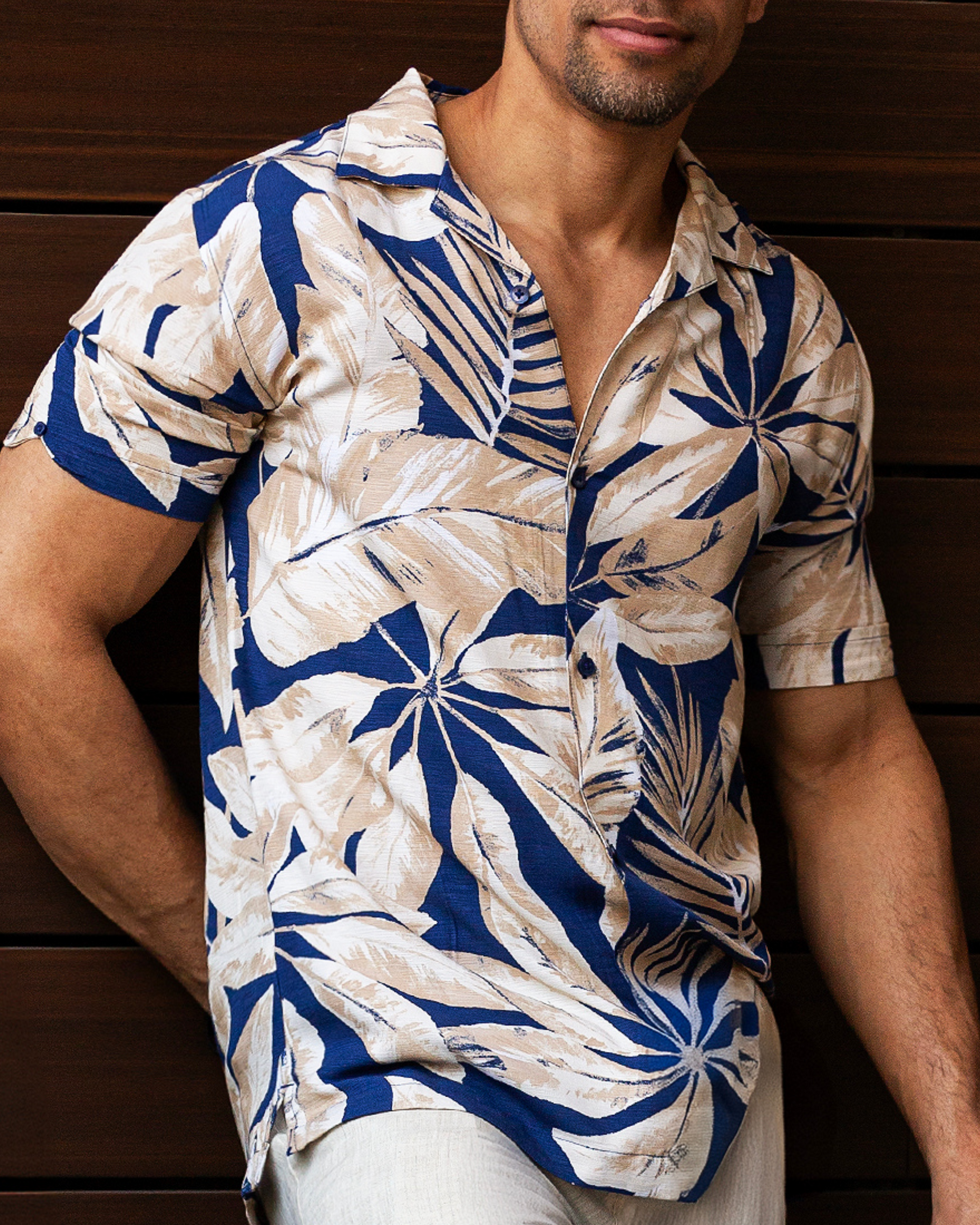 CAMISOLA CUBAVERA MARINO PRINT