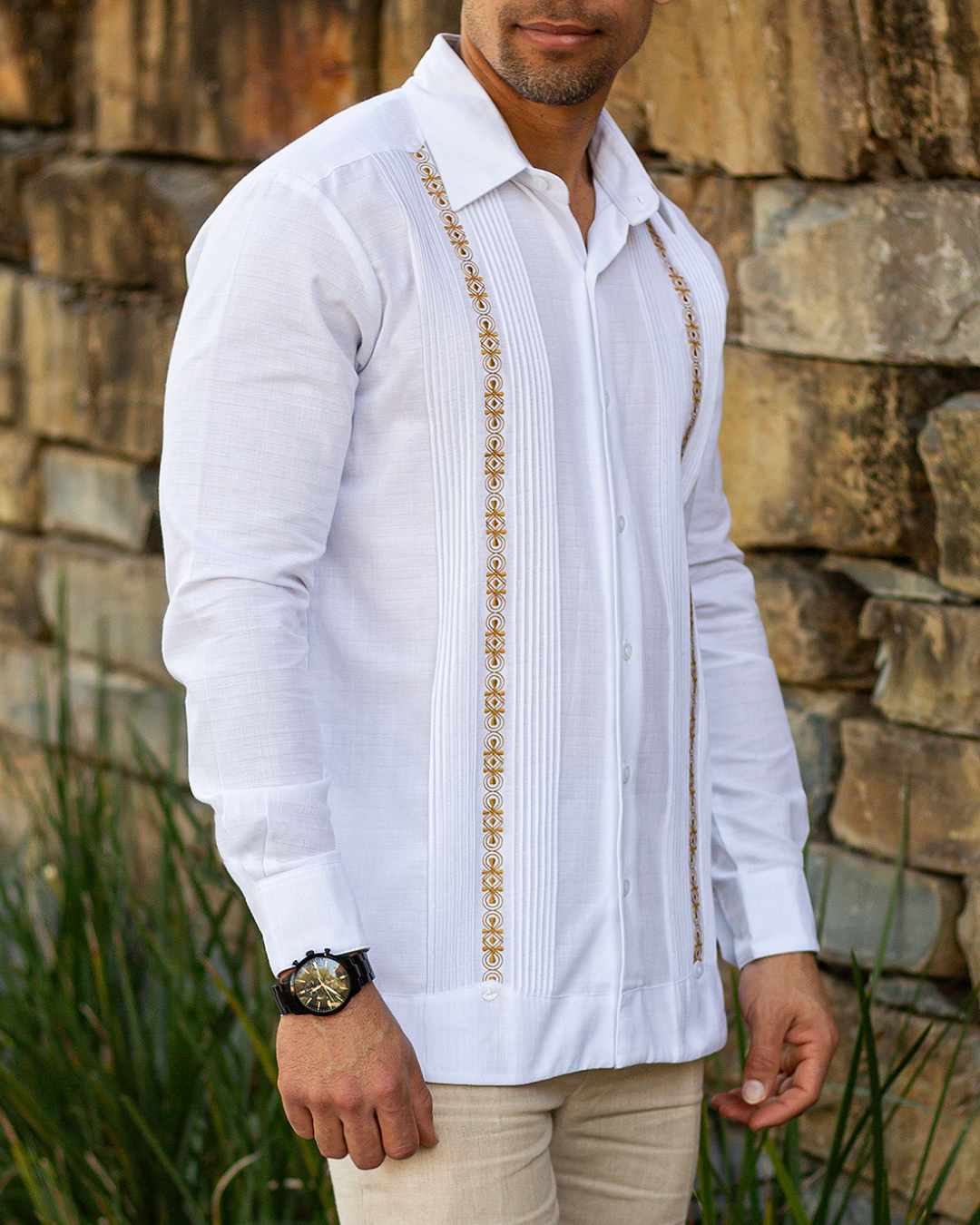 Camisas Guayaberas Pantalon Azul Con Guayabera Guayabera Negra Con