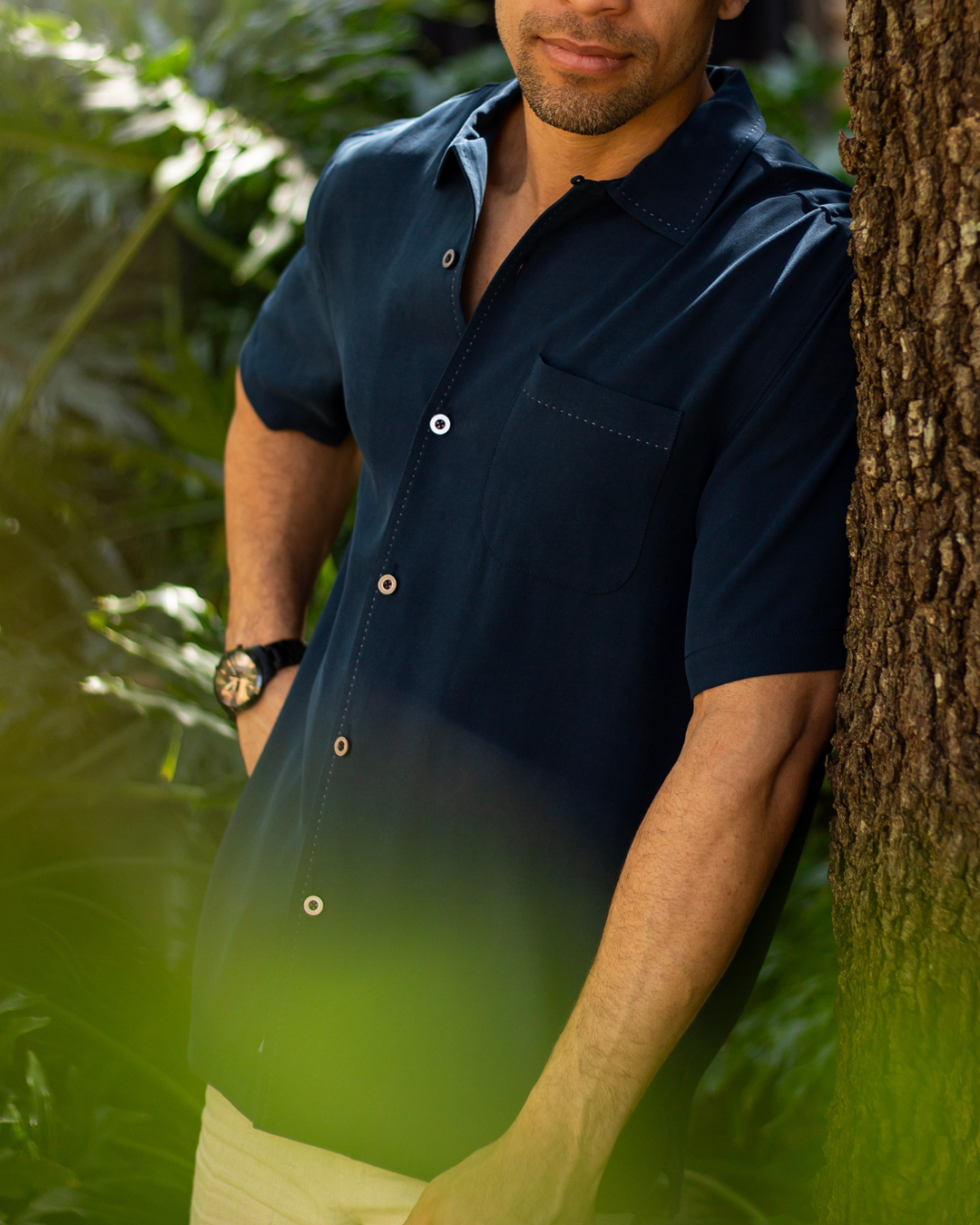 CAMISOLA TOMMY BAHAMA HAWAIAN MARINO