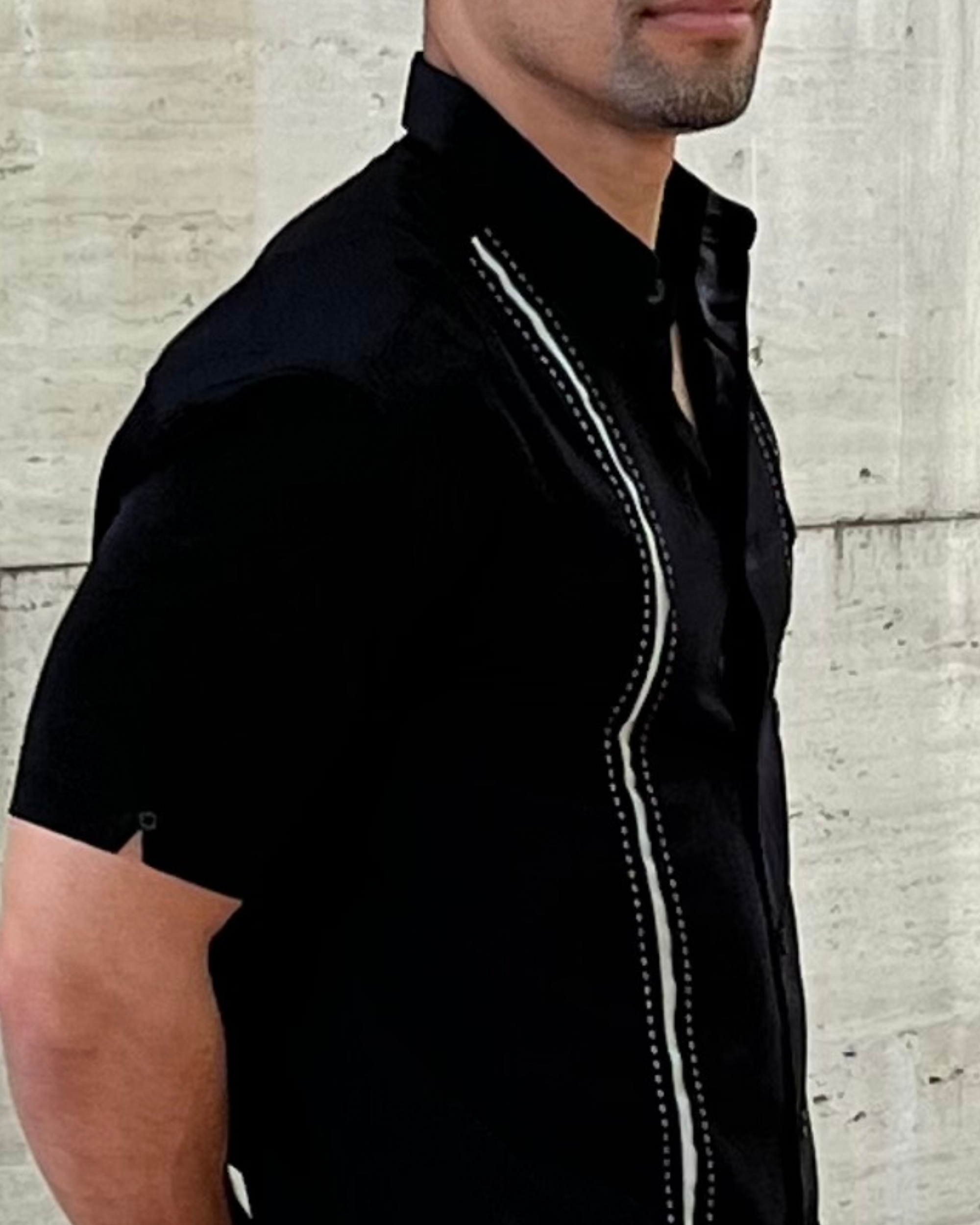CAMISOLA CUBAVERA BLACK NAVOJOA