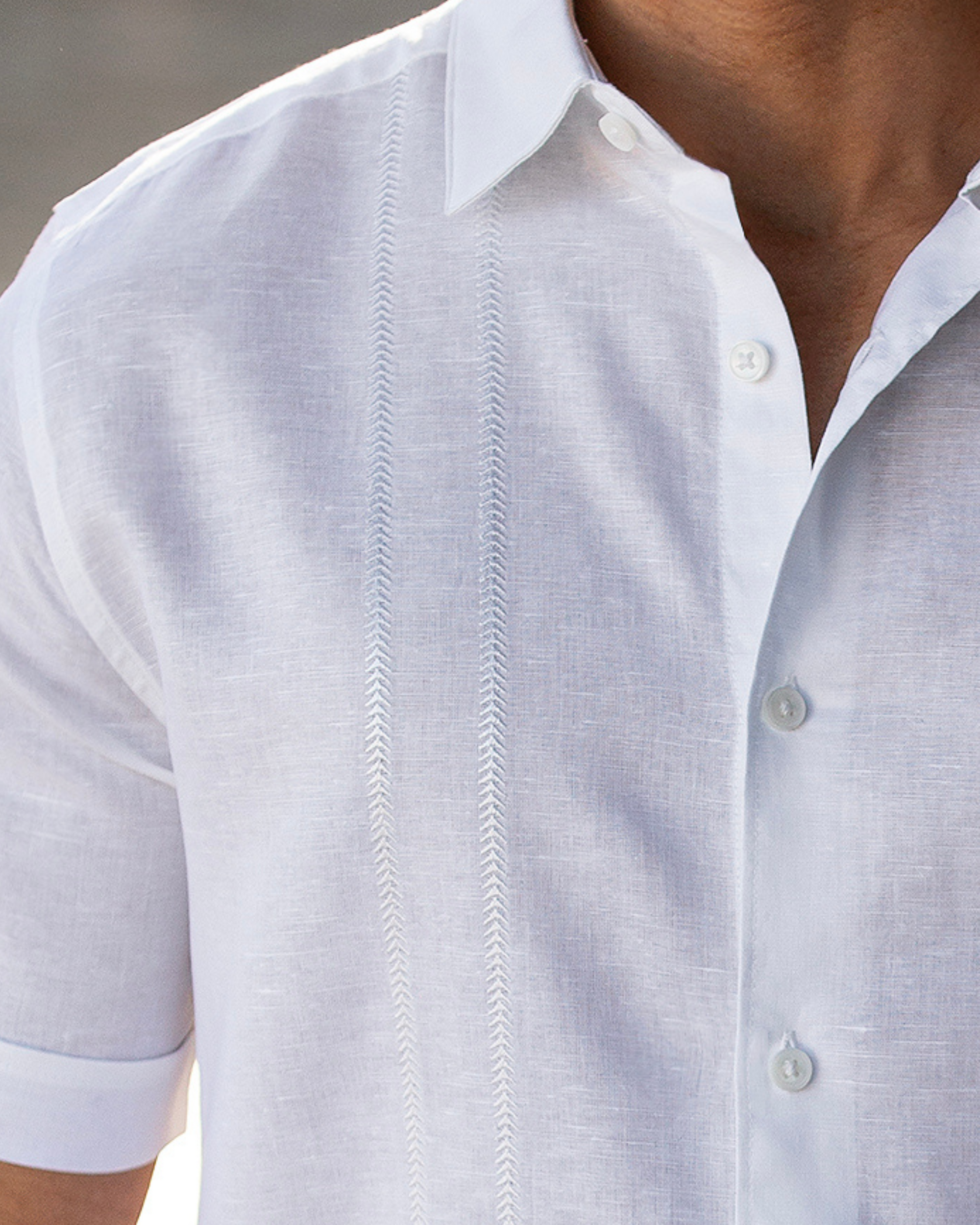 CAMISOLA CUBAVERA WHITE CLEAR