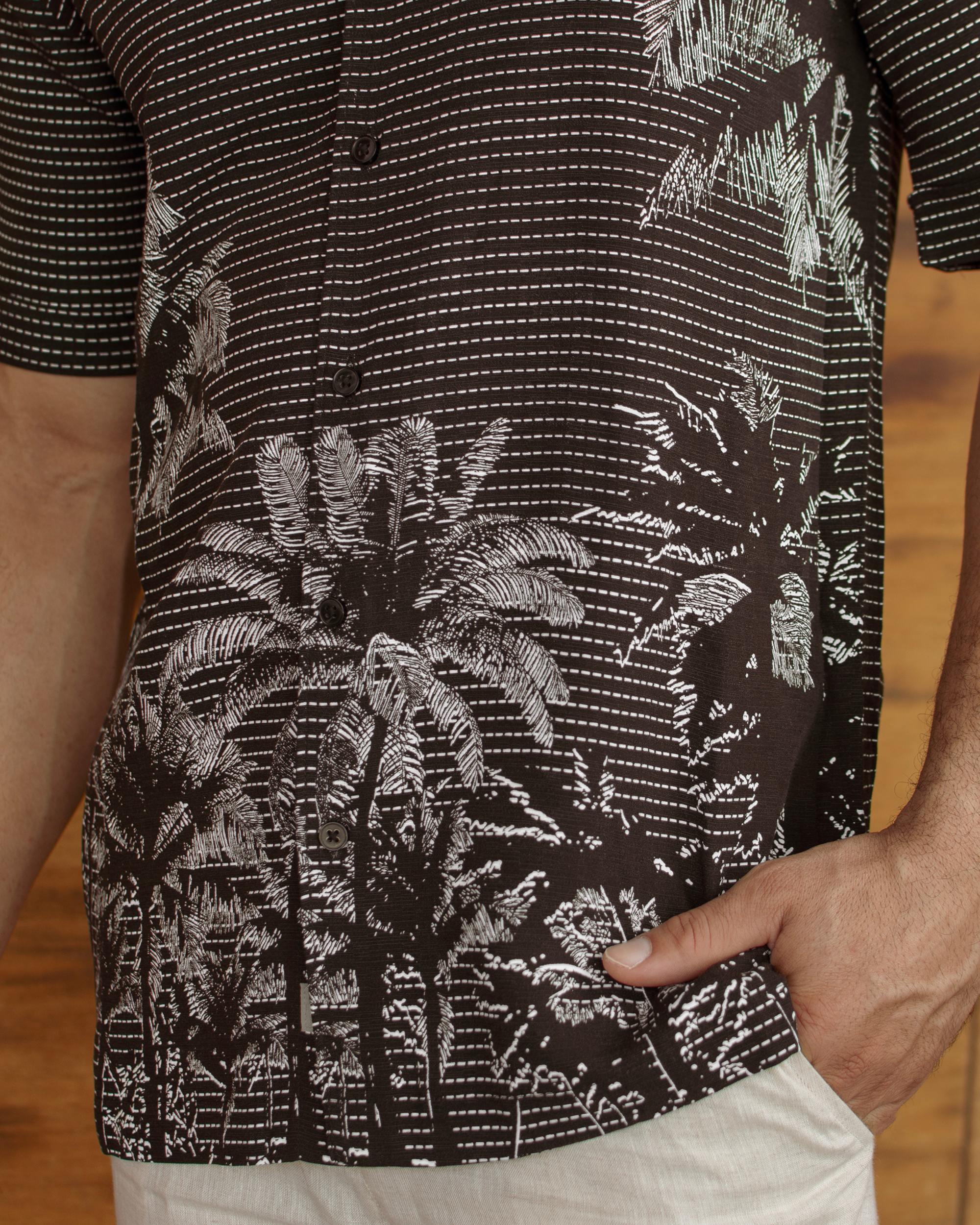 CAMISOLA CUBAVERA BLACK YAMENA