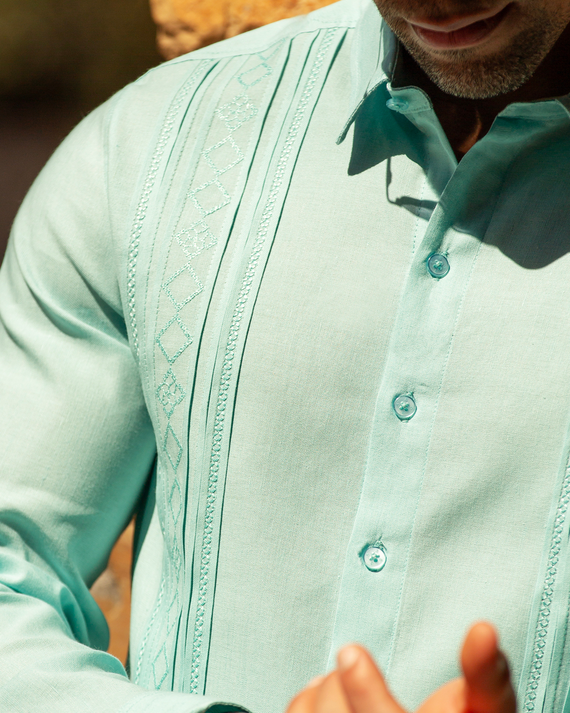 CAMISOLA ABITO WERTHER AQUA