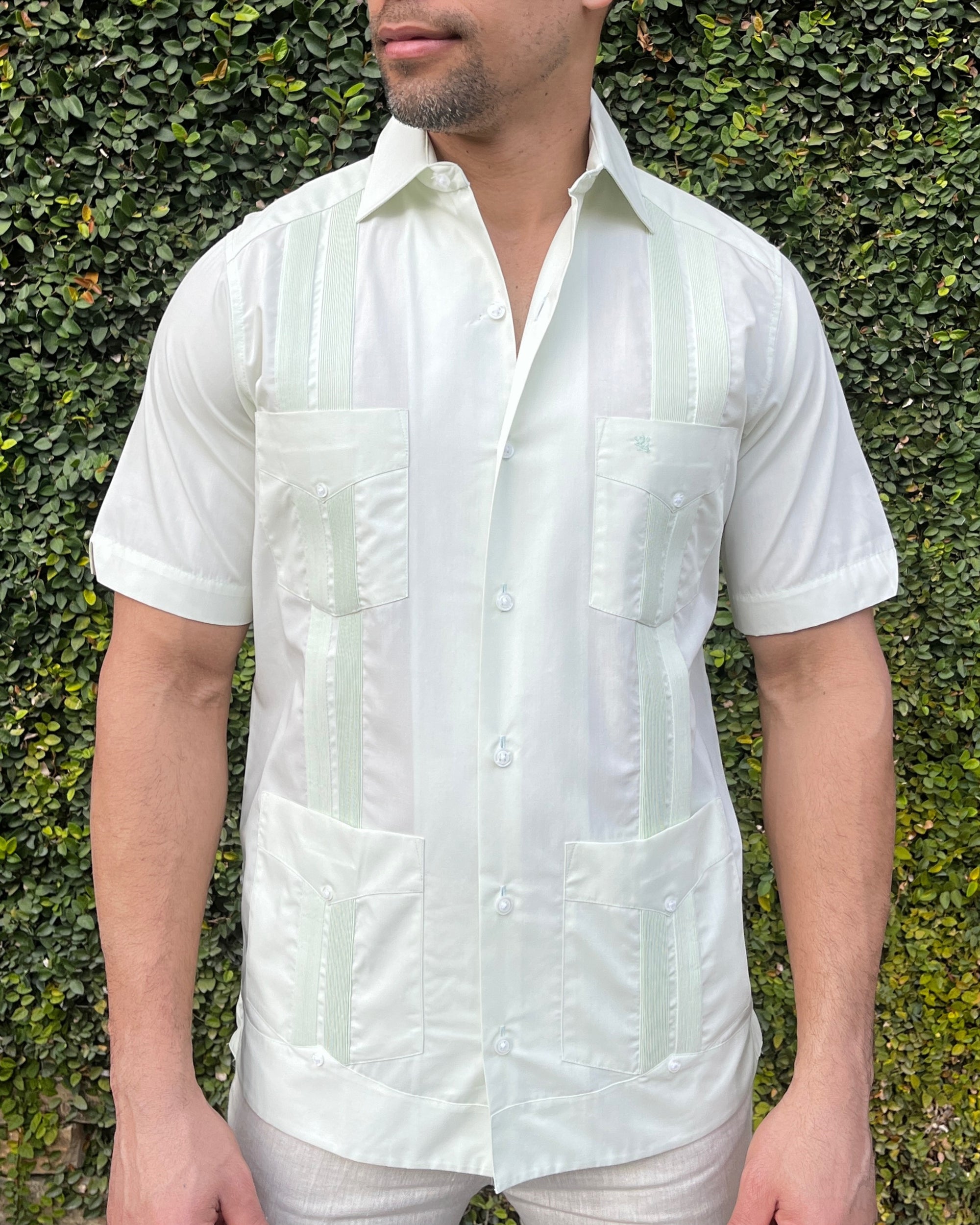 GUAYABERA MANCHESTER MENTA VIGO