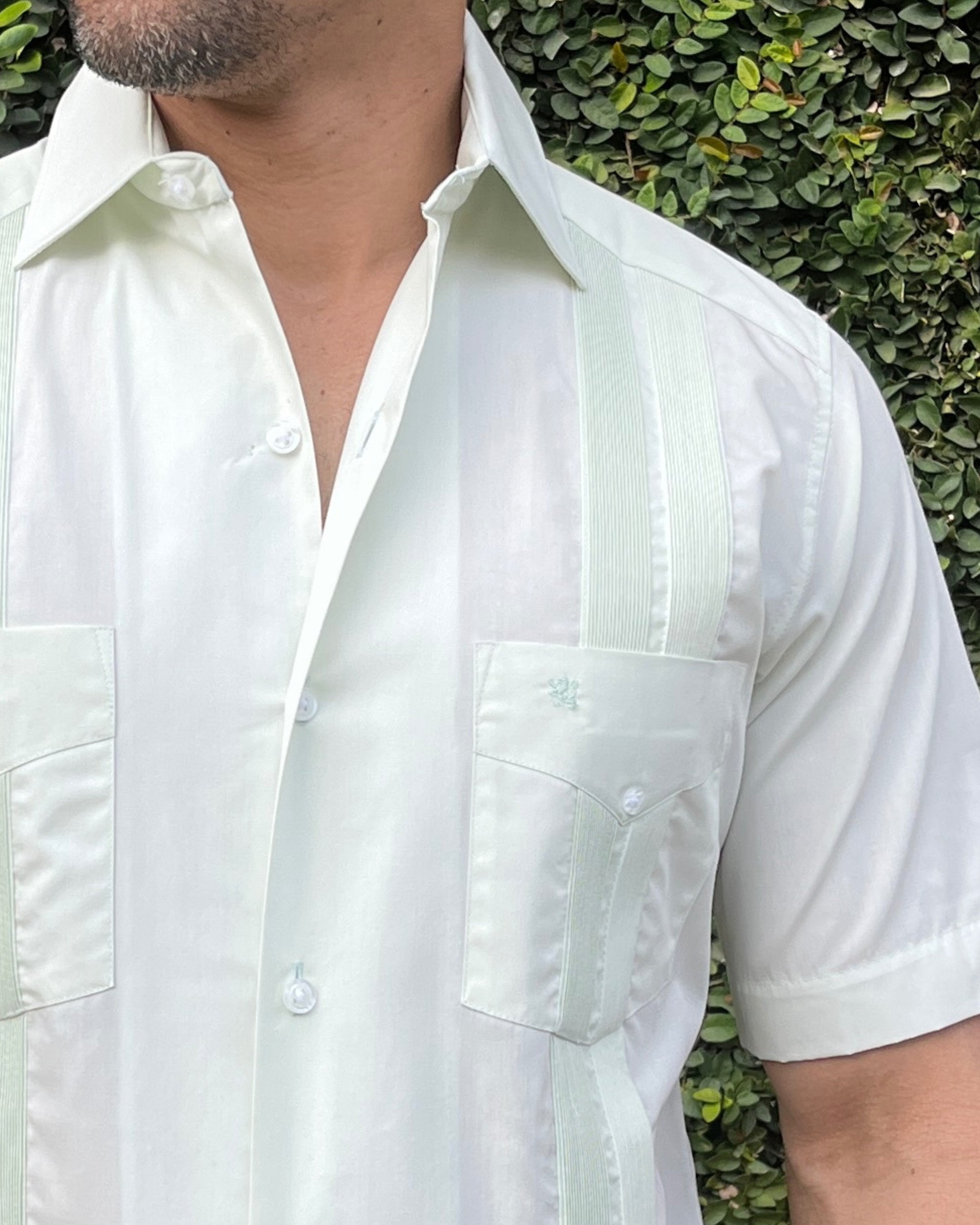 GUAYABERA MANCHESTER MENTA VIGO