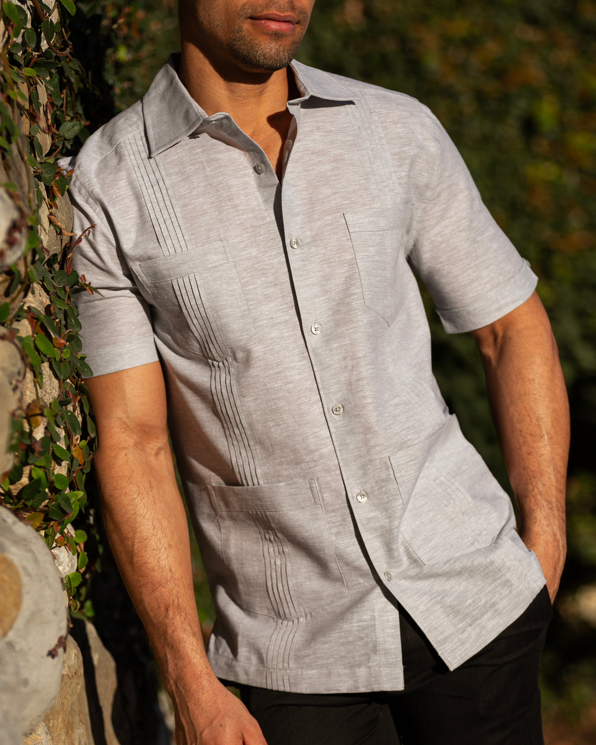 CAMISOLA CUBAVERA GRIS MATTE