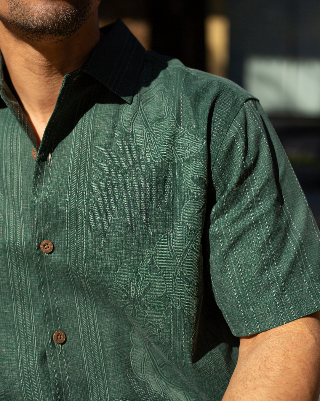CAMISOLA TOMMY BAHAMA GREEN DUSK