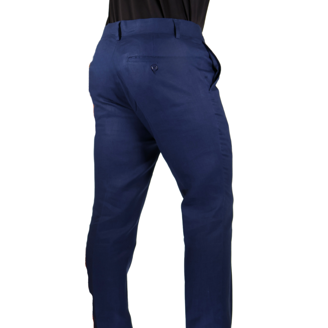 PANTALON ENZO AZUL MARINO MONARCA SLIM