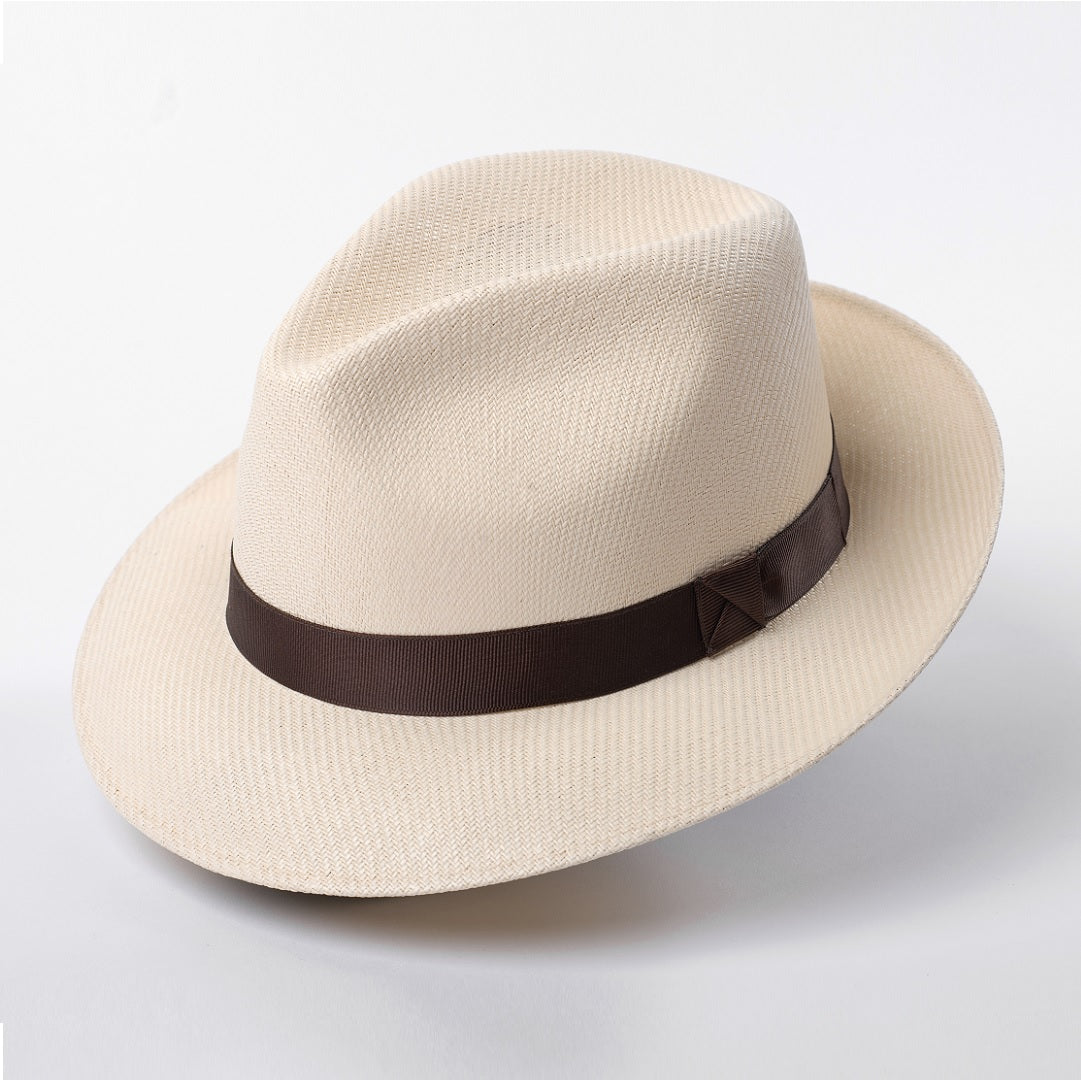 SOMBRERO TARDAN NATURAL FEDORA