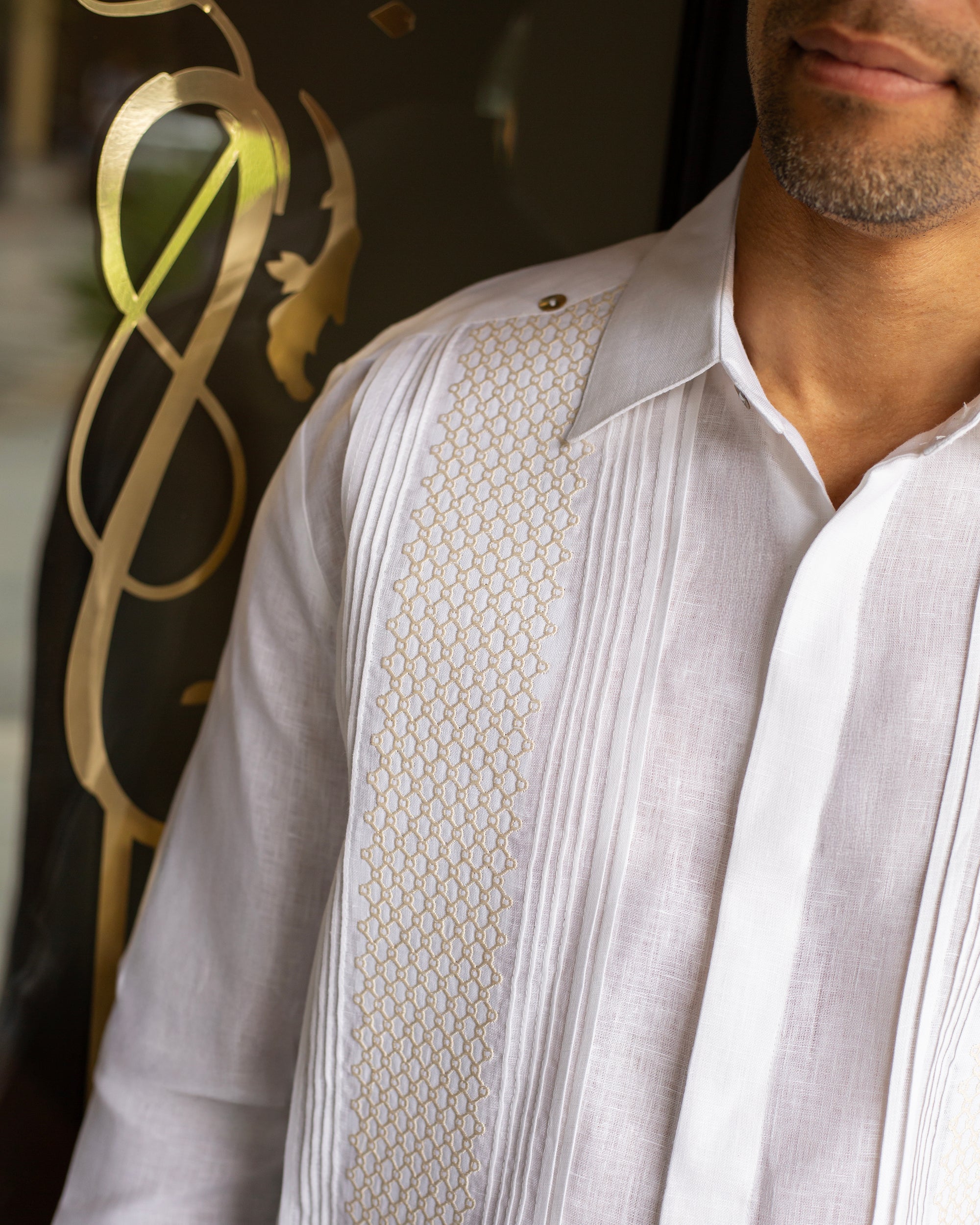 GUAYABERA GUANTANAMERA SLIM PANAL