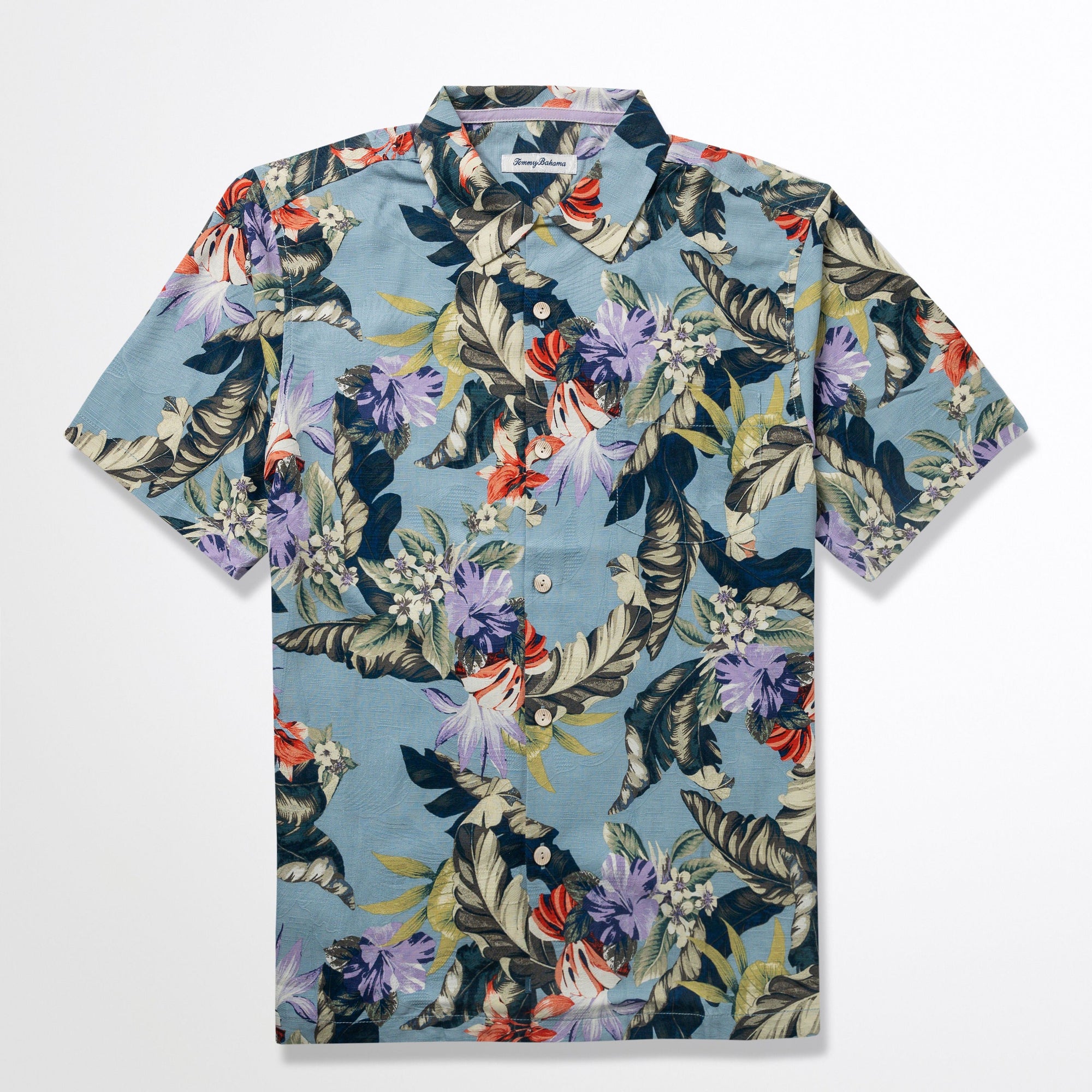 CAMISOLA TOMMY BAHAMA AZUL GARDENIA