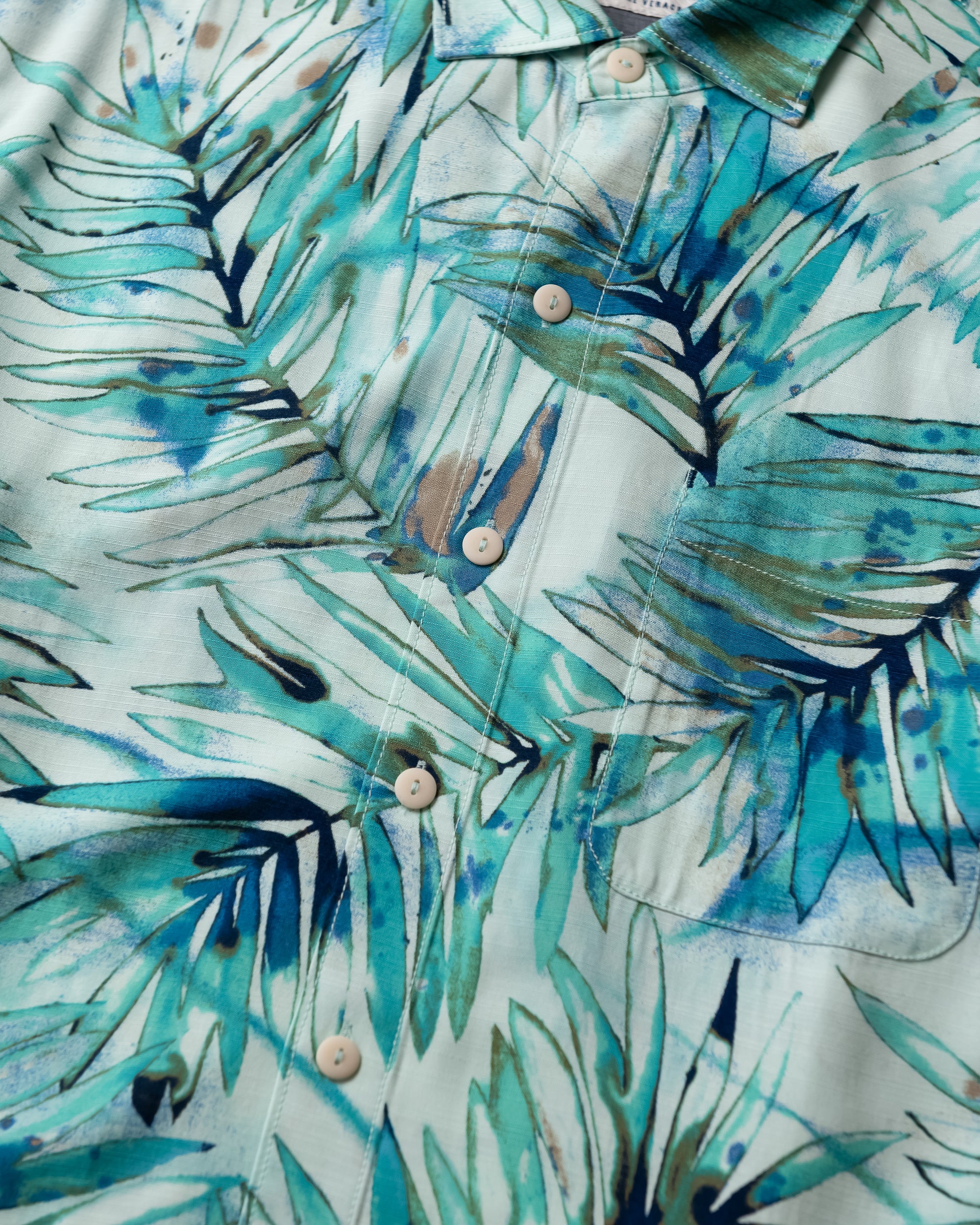CAMISOLA TOMMY BAHAMA AQUA FRONDS