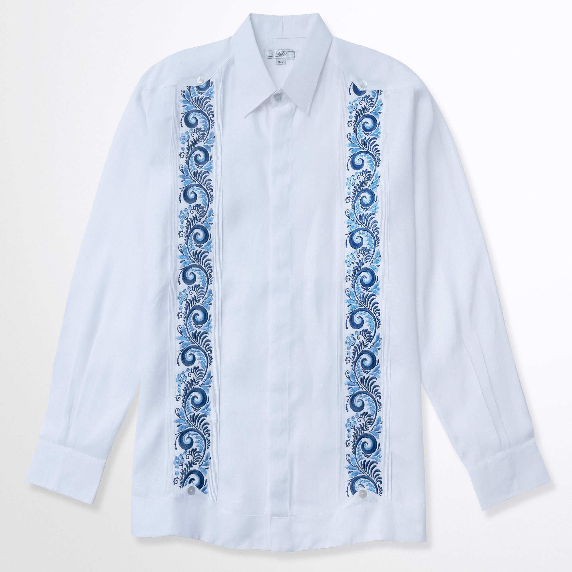 GUAYABERA ENZO BLANCO BRISA