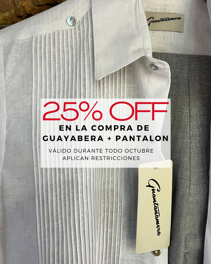 Combo Pantalon Guayabera