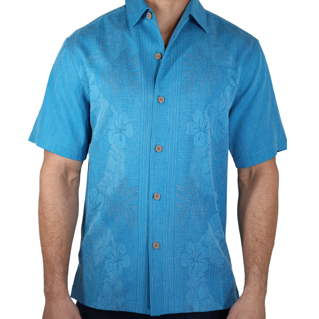 CAMISOLA TOMMY BAHAMA TURQUESA TROPICAL