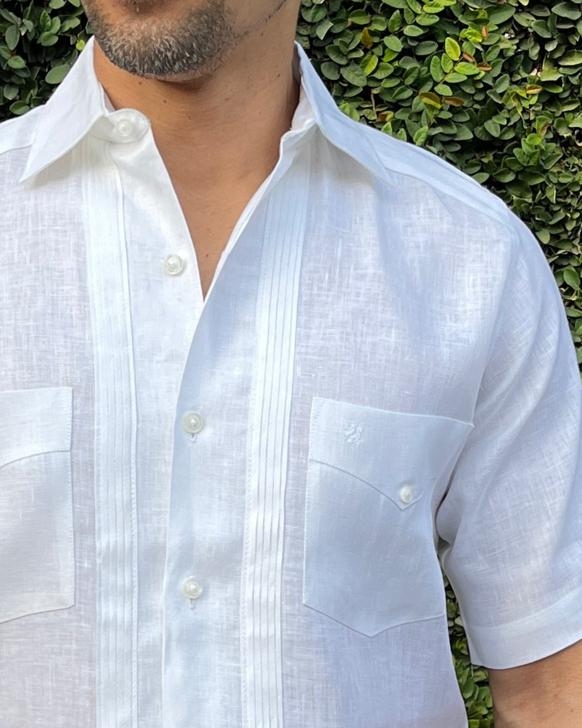 GUAYABERA MANCHESTER BLANCO LAGARES