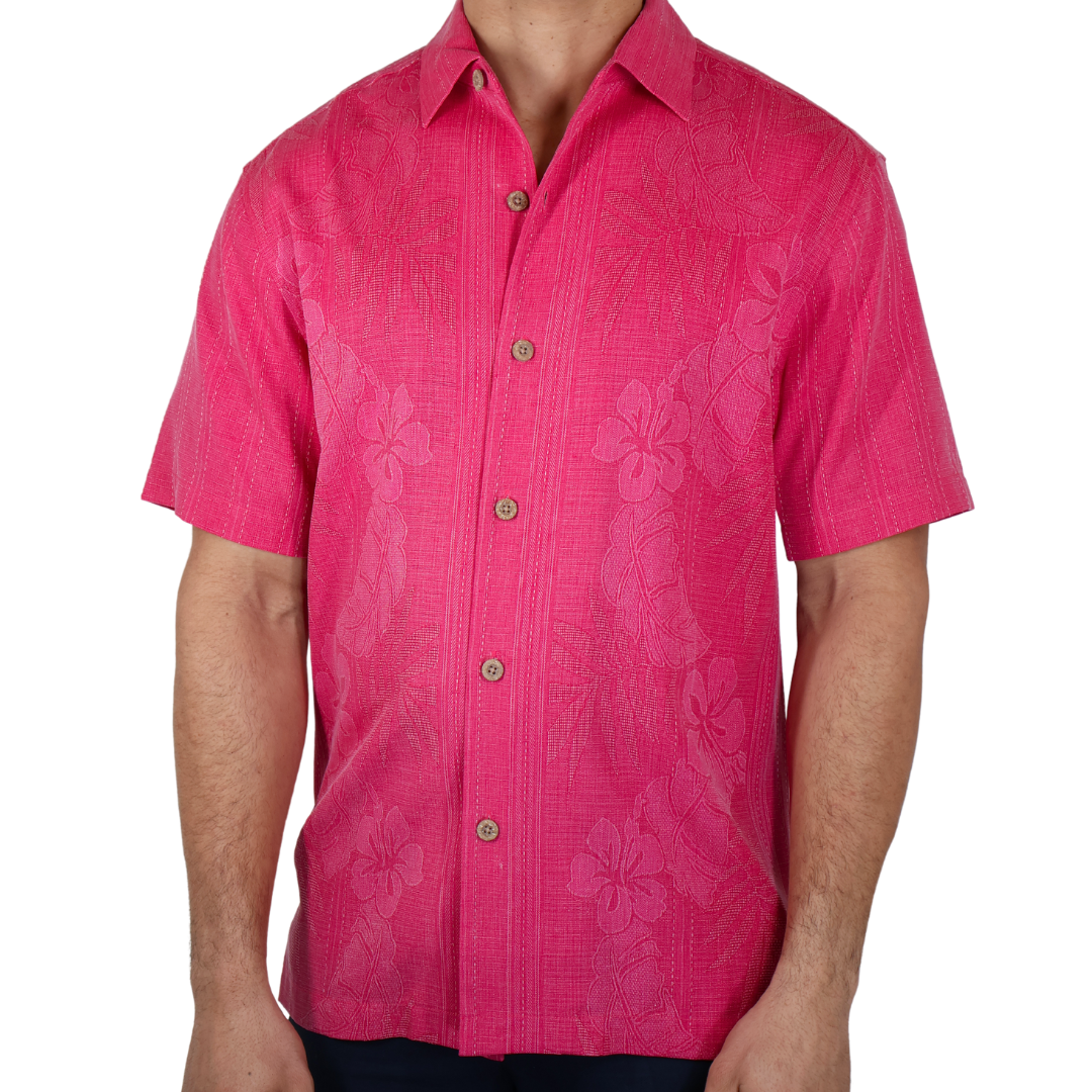 CAMISOLA TOMMY BAHAMA PINK BORDER