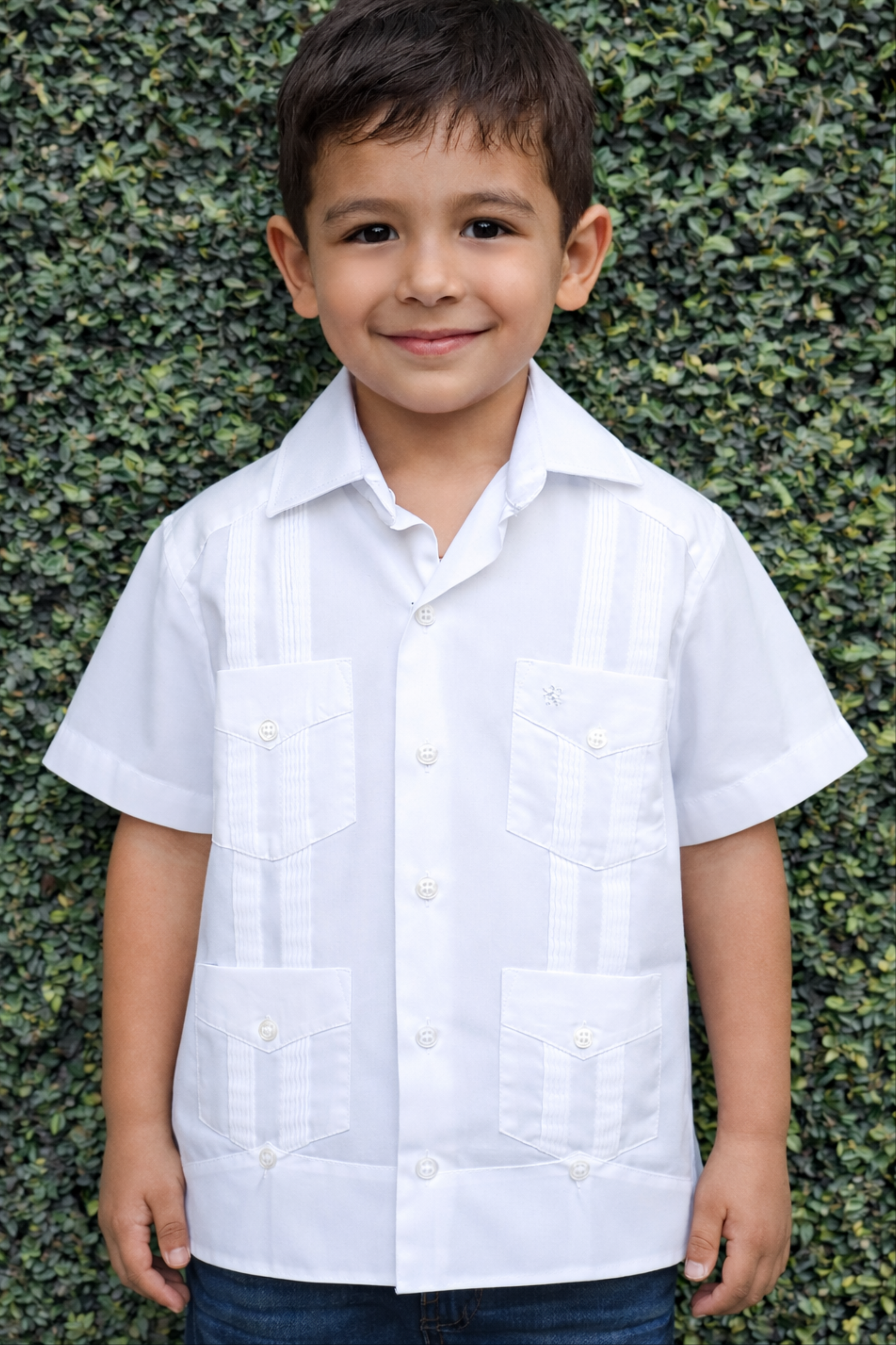 GUAYABERA NIÑO MC DANNA BLANCO
