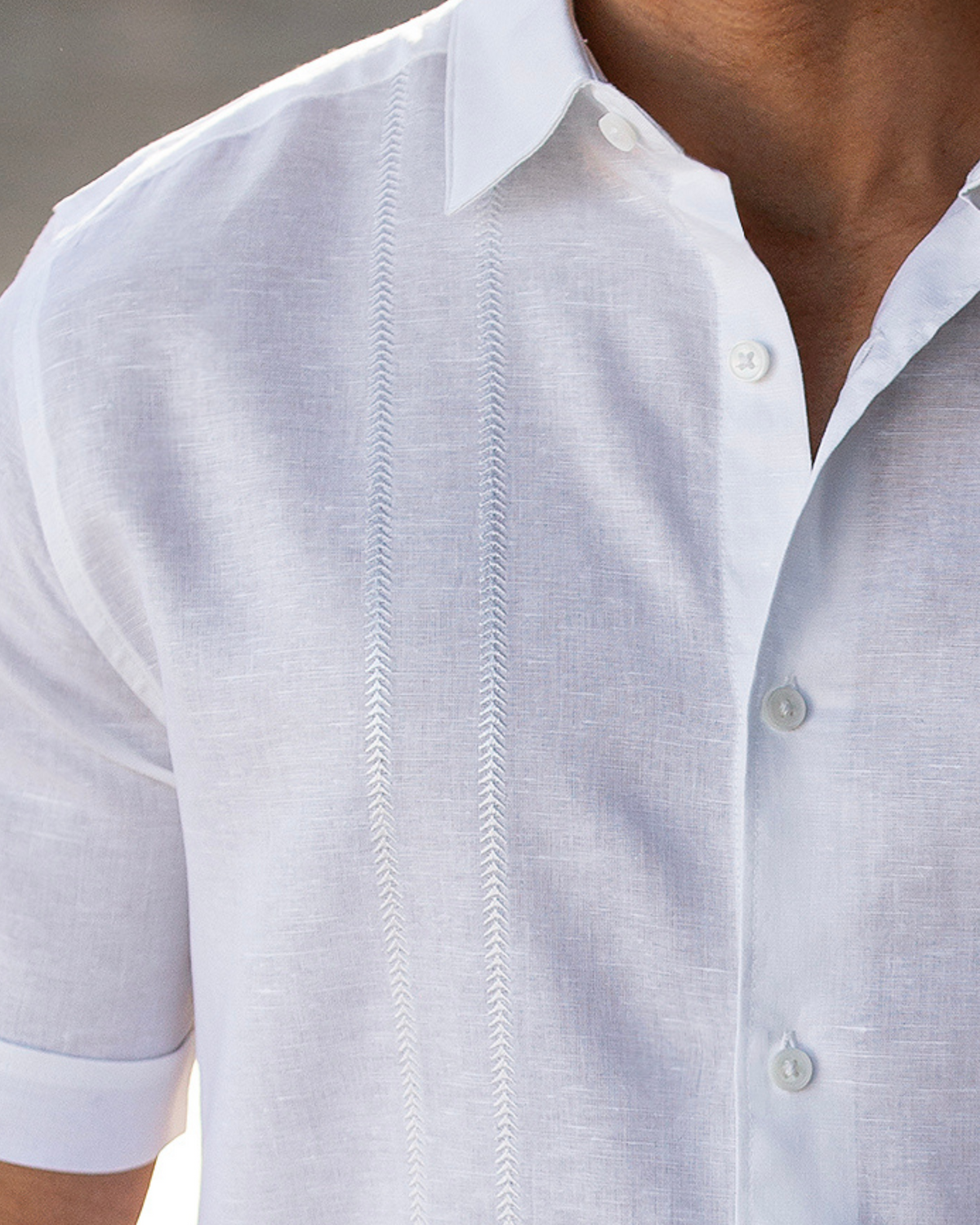 CAMISOLA CUBAVERA WHITE CLEAR