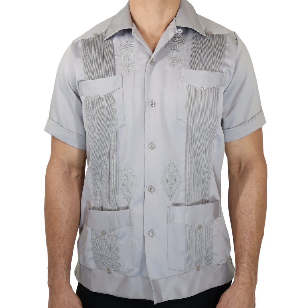 GUAYABERA COPACABANA GRIS