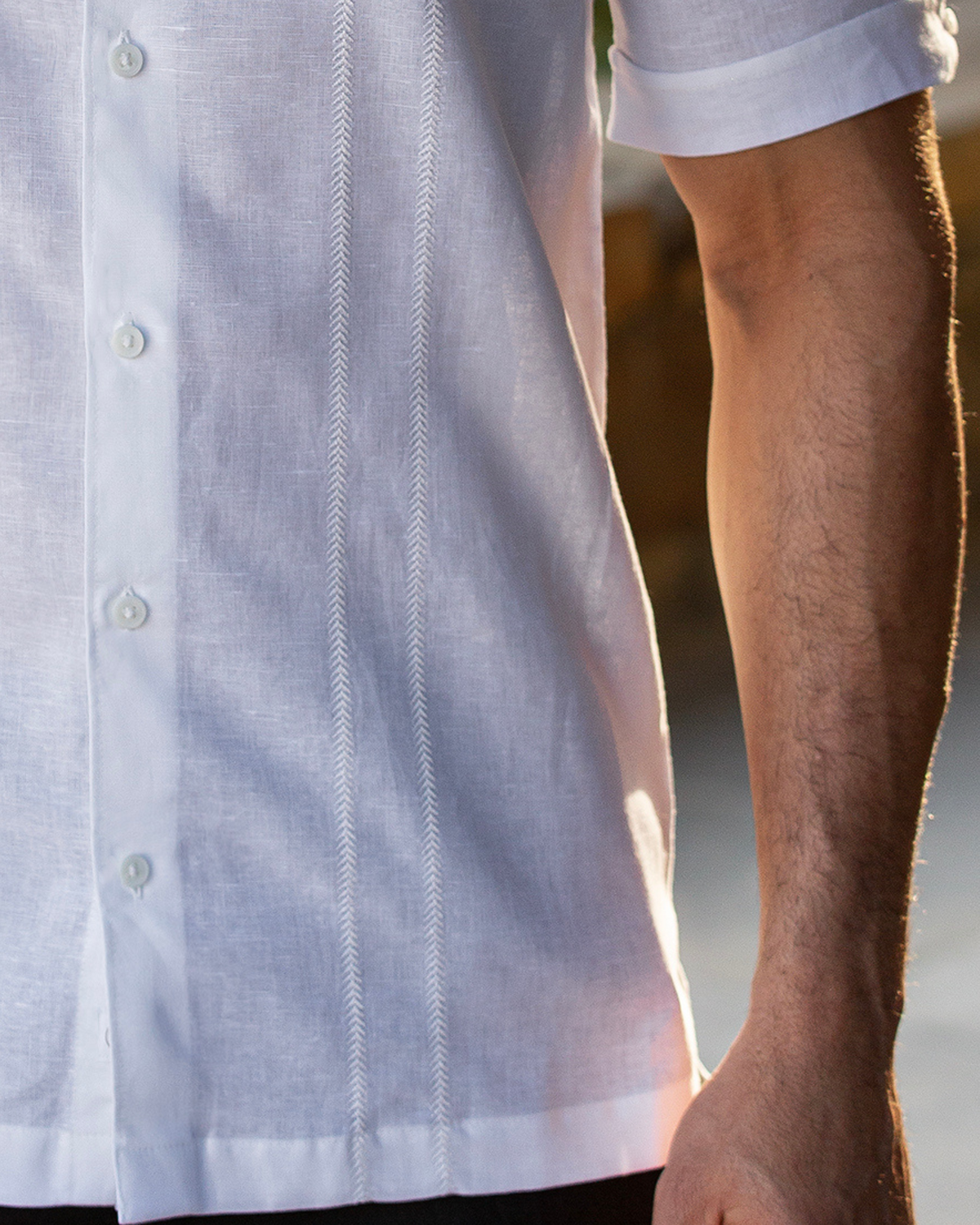 CAMISOLA CUBAVERA WHITE CLEAR