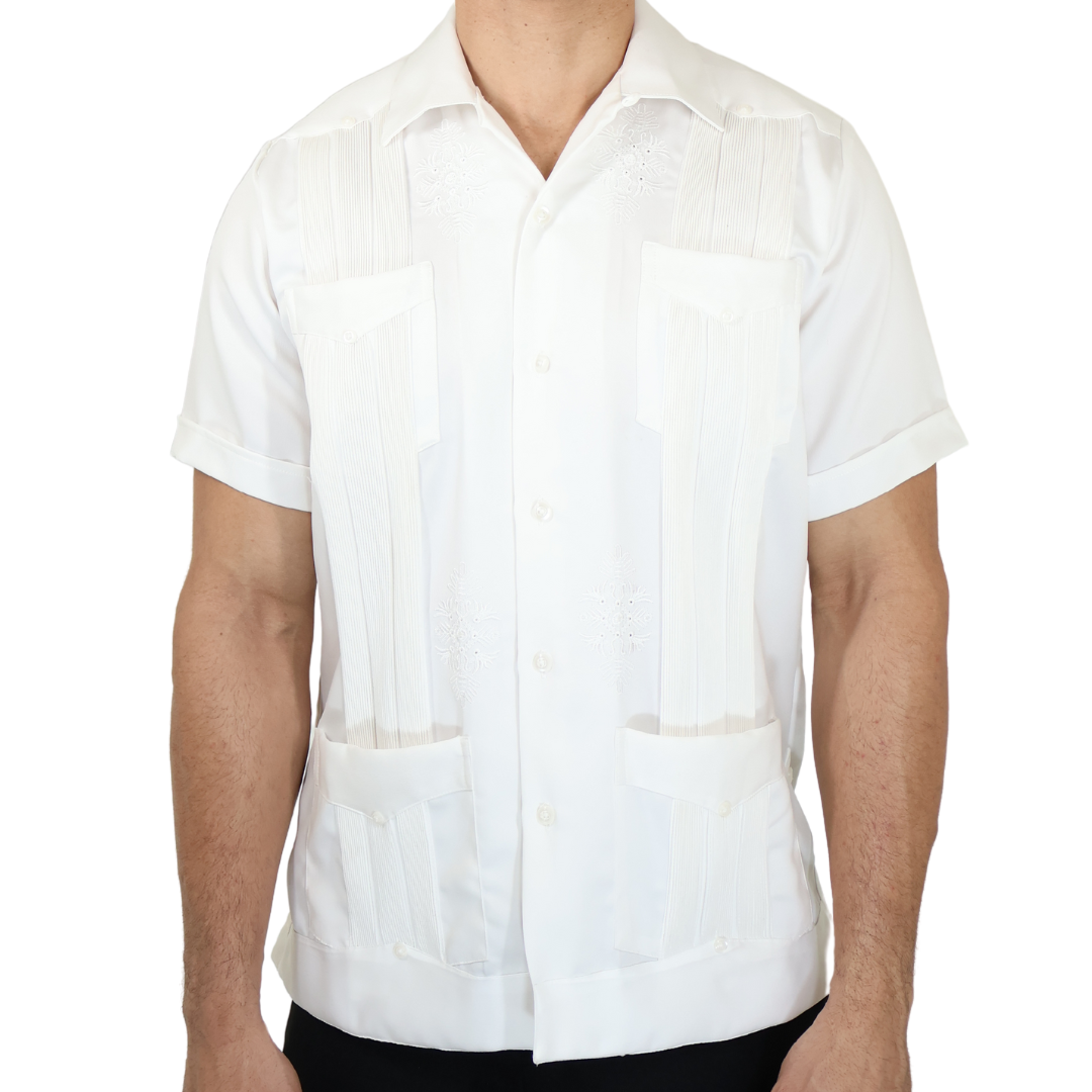 GUAYABERA COPACABANA BLANCO