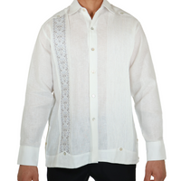 GUAYABERA GUANTANAMERA GRIS DIAMANTE