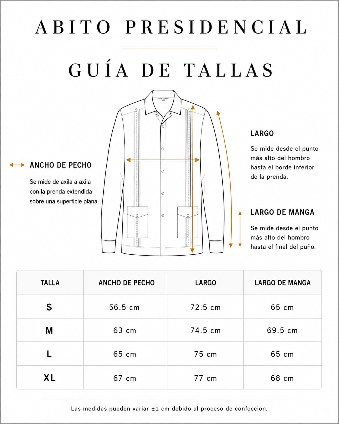 GUAYABERA ABITO PARAISO