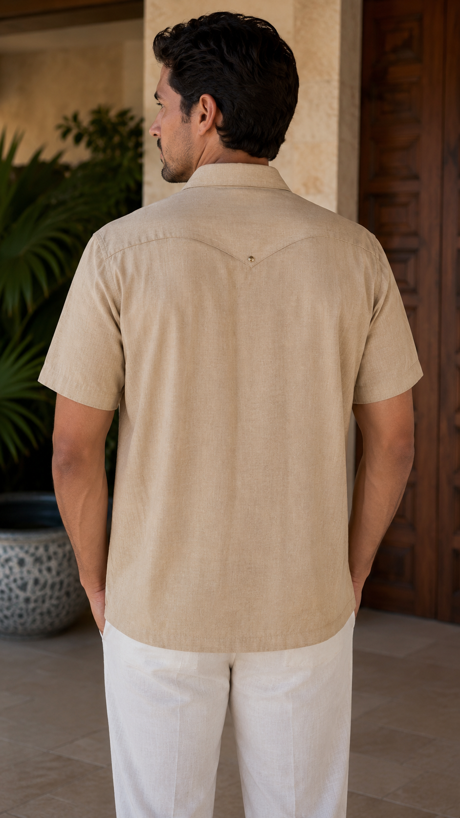 GUAYABERA MANCHESTER CALIFORNIA BEIGE