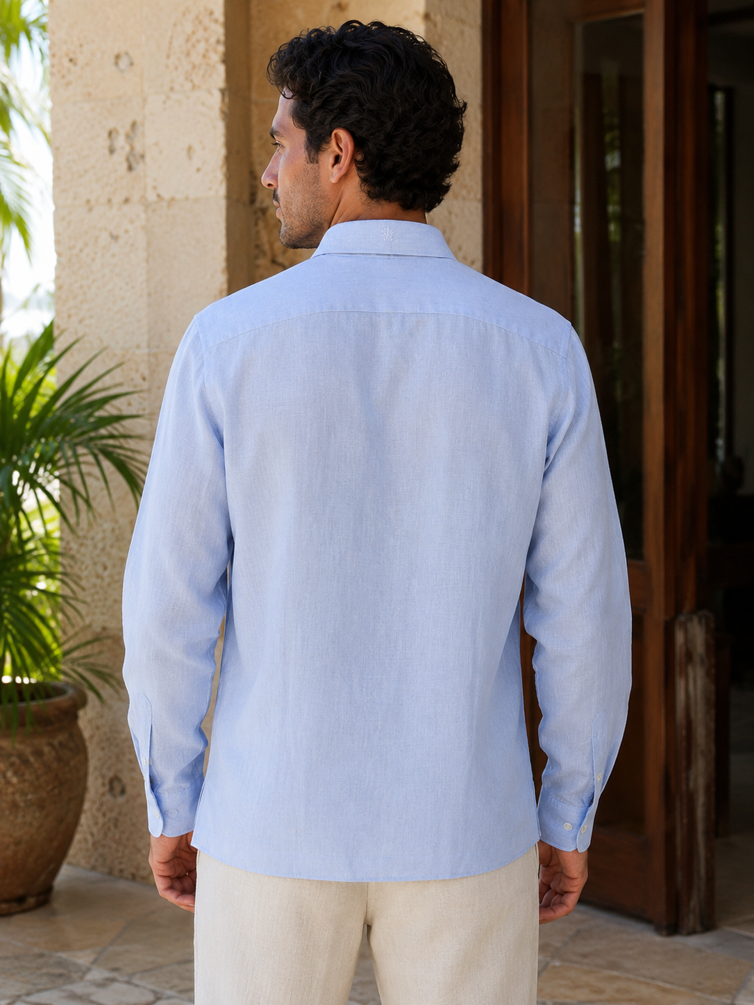 CAMISOLA MANCHESTER MORILLO SLIM AZUL