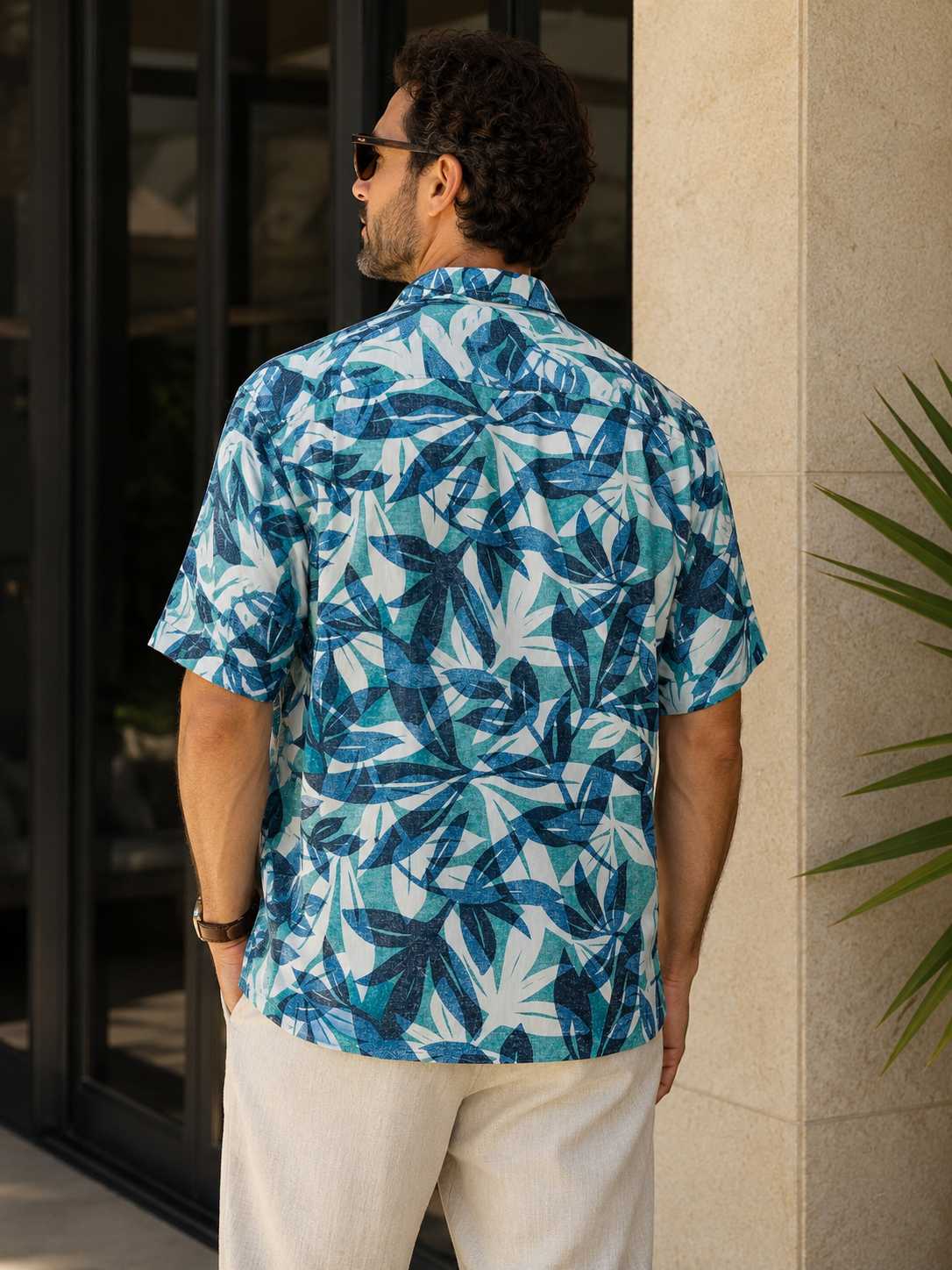 CAMISOLA TOMMY BAHAMA AQUA JUNGEL