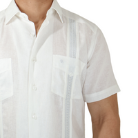 GUAYABERA MANCHESTER BLANCO ESPUMA