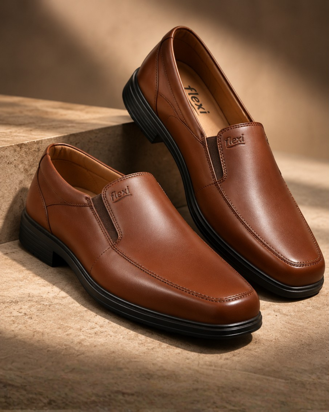 ZAPATO FLEXI  AVANTE MARRON