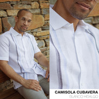 CAMISOLA CUBAVERA BLANCO HIDALGO