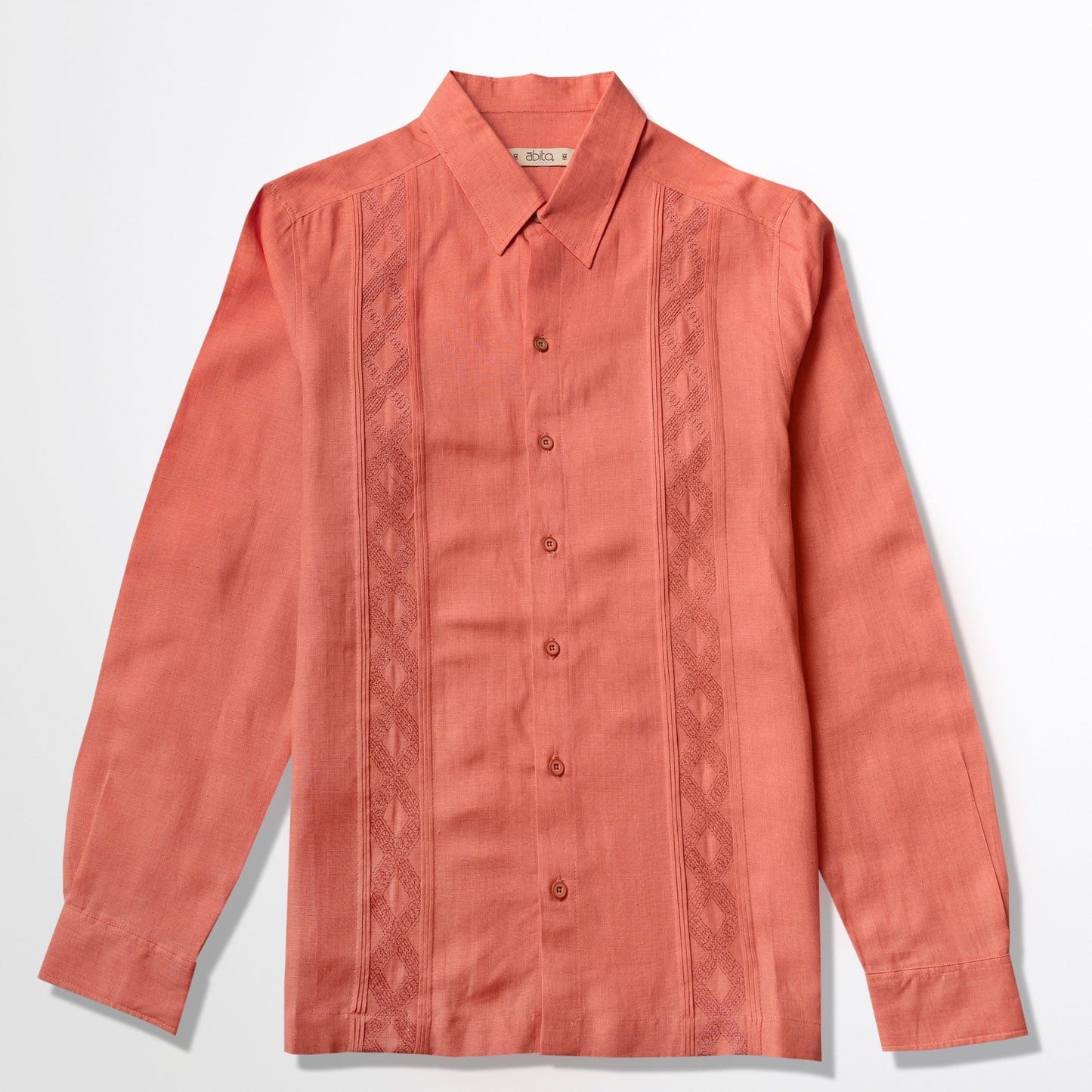 GUAYABERA ABITO SALMON PONTEVEDRA