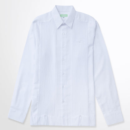 GUAYABERA MERIDANAS BLANCO CAMPECHE