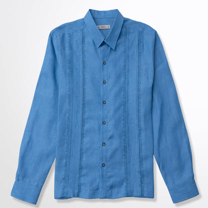 GUAYABERA ABITO AZUL MALIK