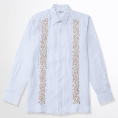 GUAYABERA ENZO BLANCO EL DORADO
